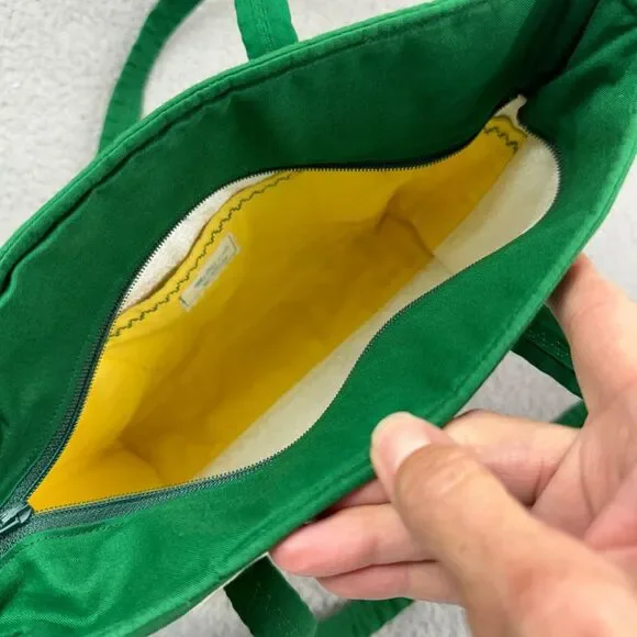 Oregon Ducks Mini Tote Quilted Handmade University of Oregon NCAA - Picture 10 of 16